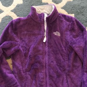 Purple North Face jacket